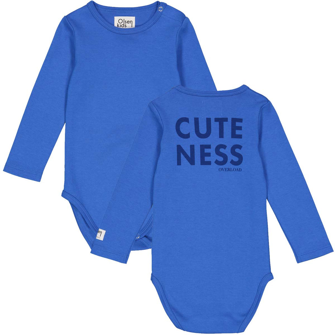 Body Olsen Kids cu mânecă lungă – palace blue