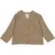 Cardigan tricotat pentru bebeluși, bej caju