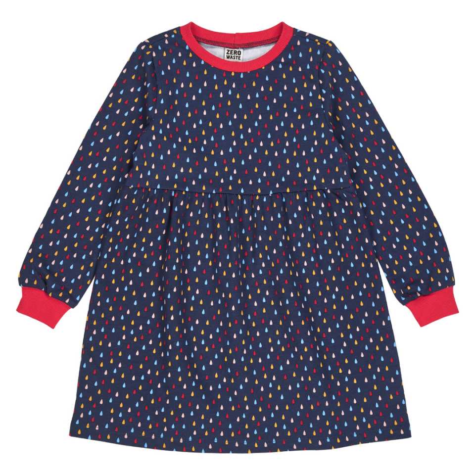 Rochie cu imprimeu picături de ploaie