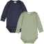 Set 2 body-uri verde și bleumarin, Cozy Me by Müsli