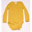 Body cu mânecă lungă din lână și mătase