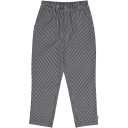 Pantaloni subțiri cu dungi din poplin organic