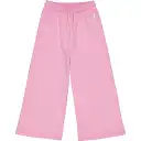 Pantaloni evazați bonbon din bumbac organic