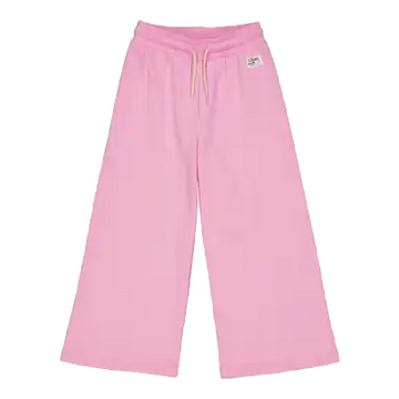 Pantaloni evazați bonbon din bumbac organic
