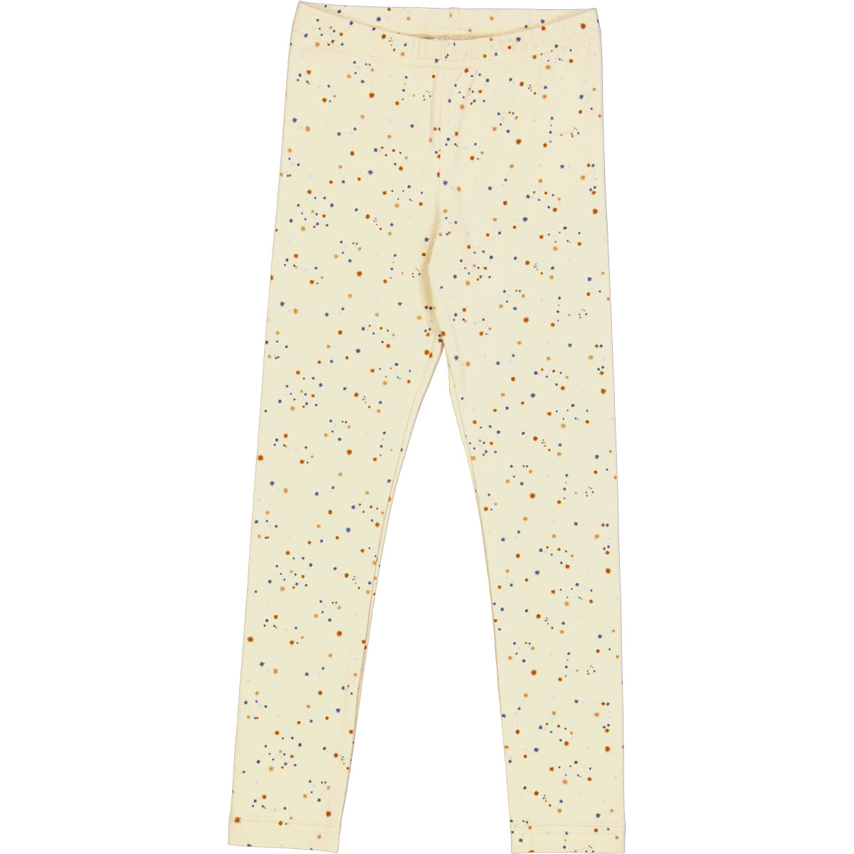 Colanți crem cu imprimeu Zodiac