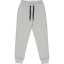 Pantaloni de trening gri, groși, din bumbac organic