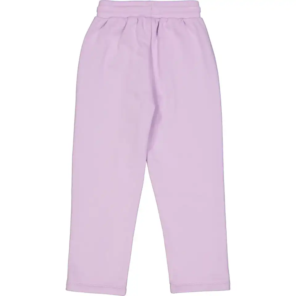 Pantaloni lila din bumbac organic