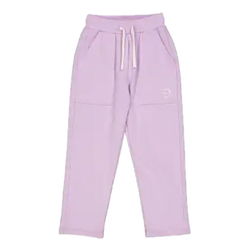 Pantaloni lila din bumbac organic