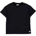 Tricou grosuț negru – din bumbac organic