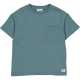 Tricou grosuț albastru – din bumbac organic
