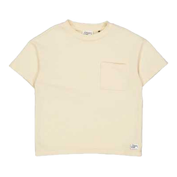 Tricou grosuț – ecru, din bumbac organic