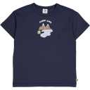 Tricou „Camp Life” – bleumarin, din bumbac organic