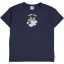 Tricou „Camp Life” – bleumarin, din bumbac organic