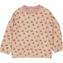 Bluză Dahlia grosuță cu flori din bumbac organic