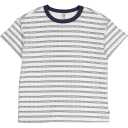 Tricou cu mânecă scurtă și dungi