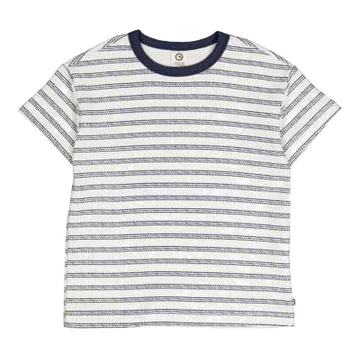 Tricou cu mânecă scurtă și dungi