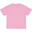 Tricou roz cu buzunar din bumbac organic