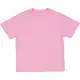Tricou roz cu buzunar din bumbac organic