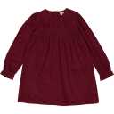 Rochie din catifea reiată cu mânecă lungă Cabernet