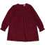 Rochie din catifea reiată cu mânecă lungă Cabernet