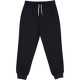 Pantaloni sport negri din bumbac organic