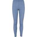 Colanți din lână merinos, albastru melanj