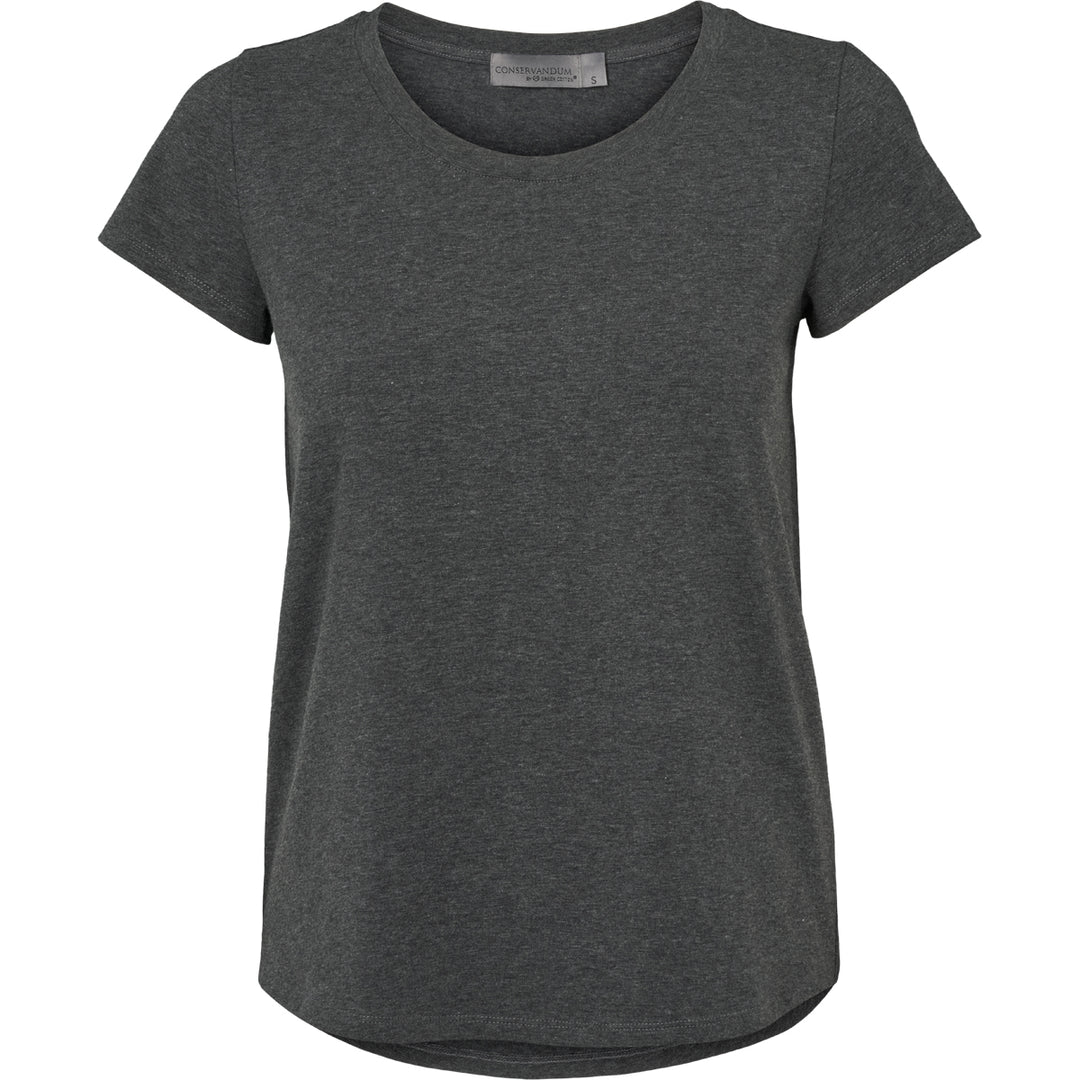 Tricou Just Me, gri închis