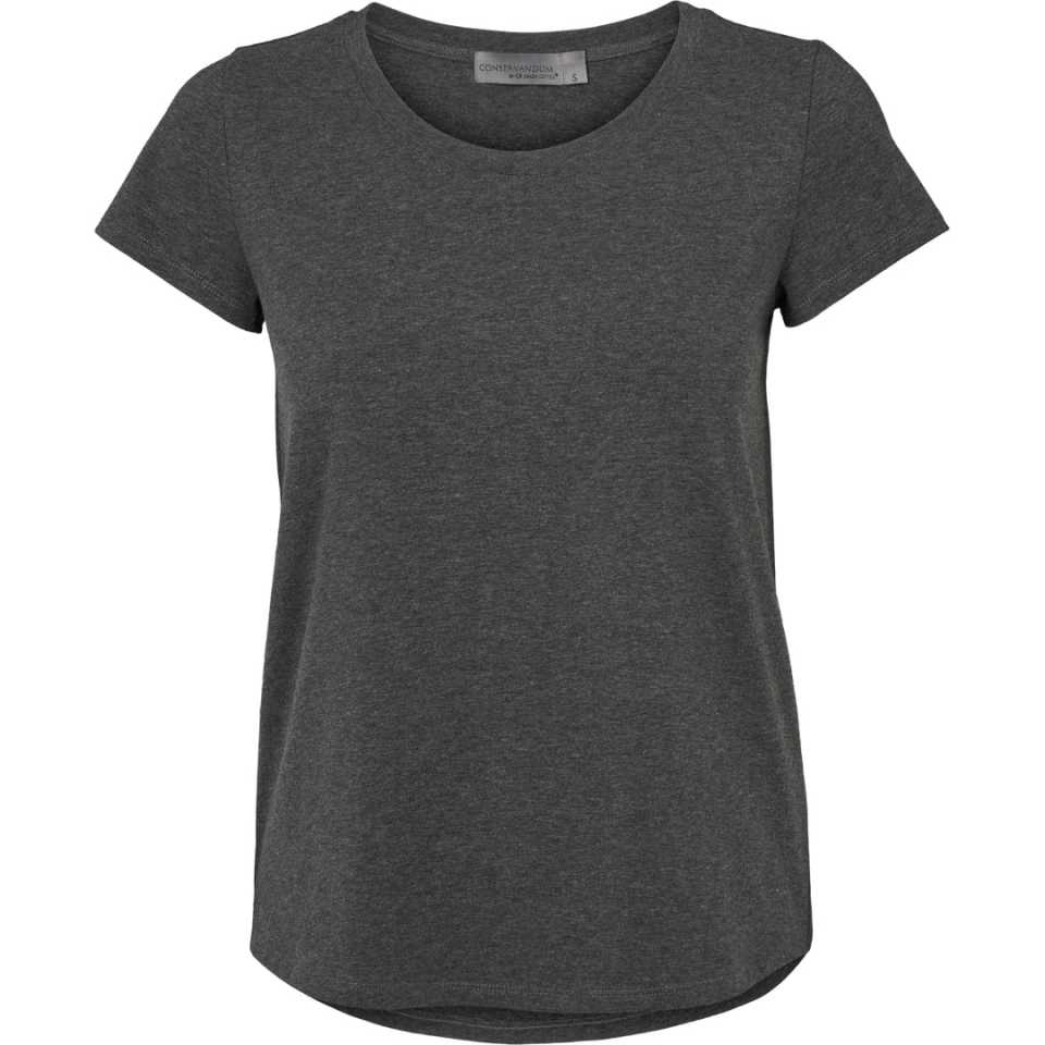 Tricou Just Me, gri închis