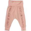 Pantaloni roz Cozy Me cu volane