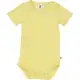 Body Cozy Me cu mânecă scurtă, galben