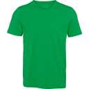 Tricou bărbați slim fit, cu decolteu în V, verde smarald