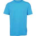 Tricou bărbați slim fit, cu guler rotund, albastru intens