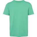 Tricou bărbați slim fit cu guler rotund, verde mentă