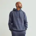 Hanorac bărbați din bumbac organic, bleumarin