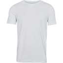 Tricou bărbați slim fit rib, alb