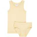 Set lenjerie fete galben pal