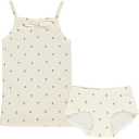 Set lenjerie hipster fete cu imprimeu delicat