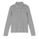 Cămașă gri din Tencel cu mânecă lungă