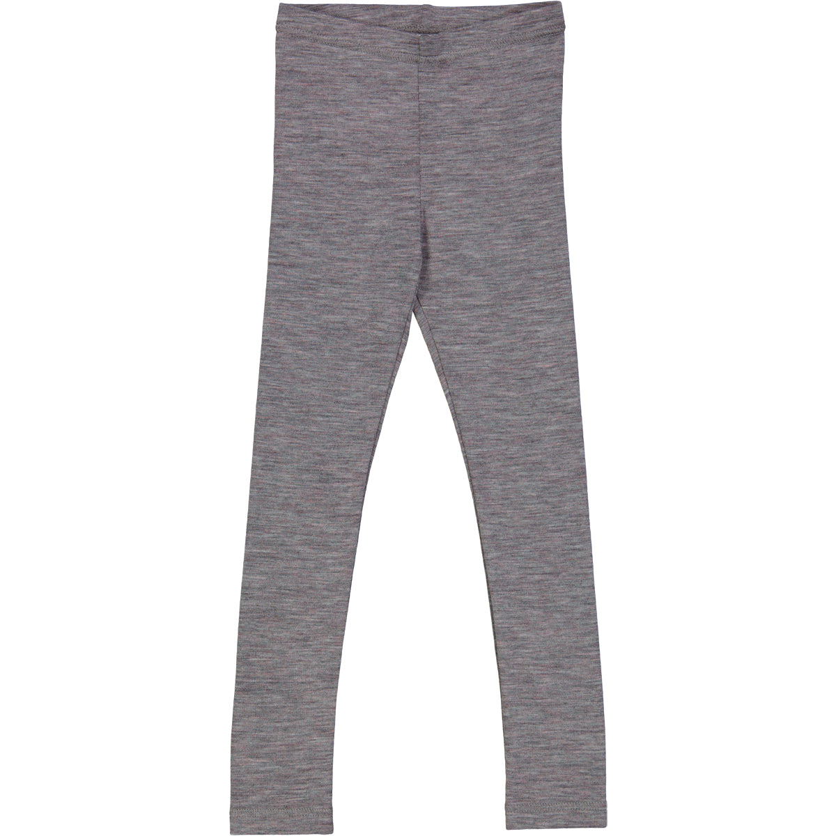 Colanți din lână merinos gri închis