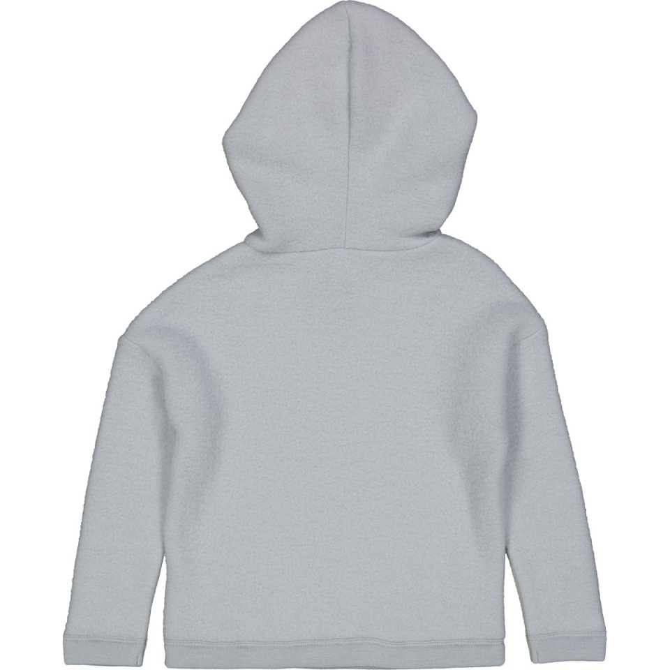 Hanorac fleece din lână merinos jasmin blue