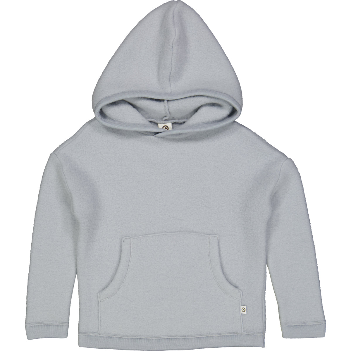 Hanorac fleece din lână merinos jasmin blue