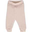 Pantaloni fleece din lână merinos – spa rose