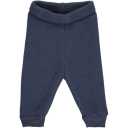 Pantaloni fleece bleumarin, din lână merinos