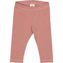 Colanți roz pudrat din bumbac organic