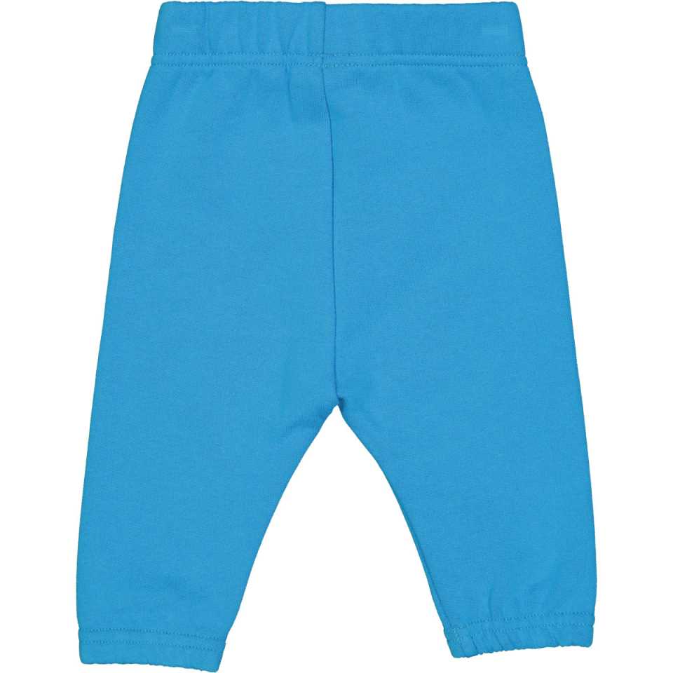 Pantaloni din bumbac organic Happy Blue