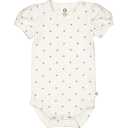 Body cu mânecă scurtă și imprimeu margarete