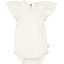 Body crem cu mânecă scurtă și volănașe