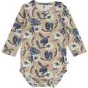 Body Lily cu imprimeu floral și mânecă lungă