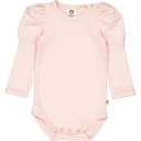 Body roz pal cu mânecă lungă și umeri bufanți