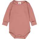 Body cu mânecă lungă, roz prăfuit